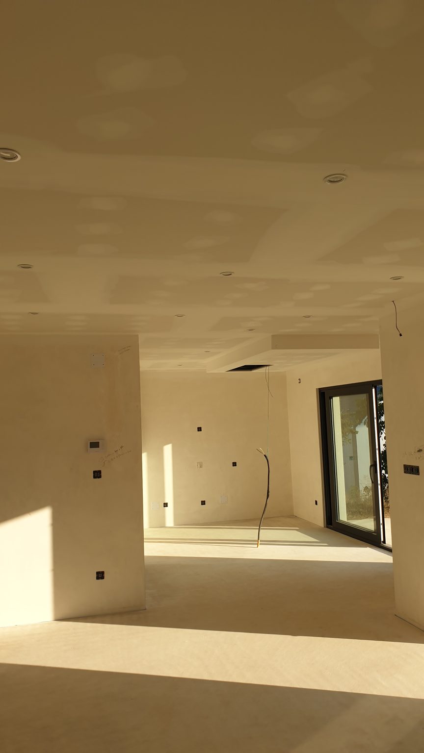 Travaux plâtrerie