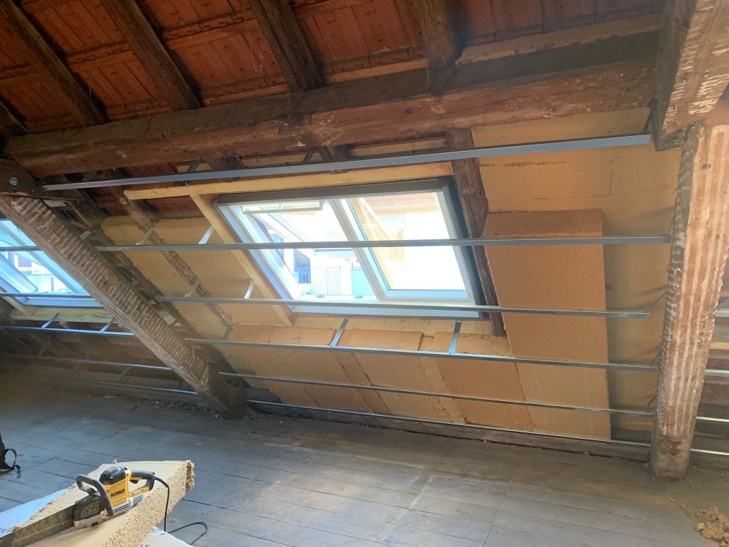 Travaux d'isolation thermique